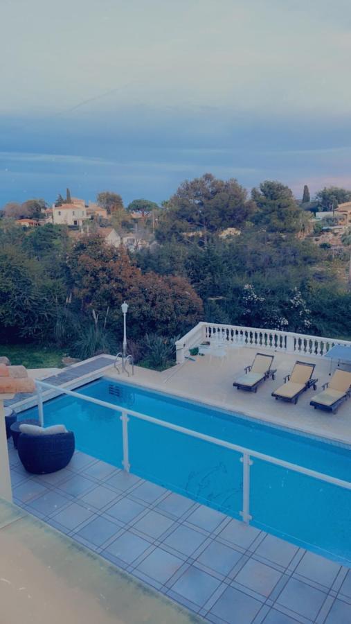 Villa Avec Piscine Vue Sur La Mer Cannes Exteriér fotografie