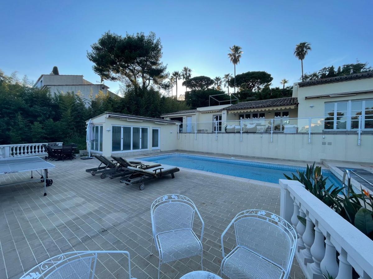 Villa Avec Piscine Vue Sur La Mer Cannes Exteriér fotografie