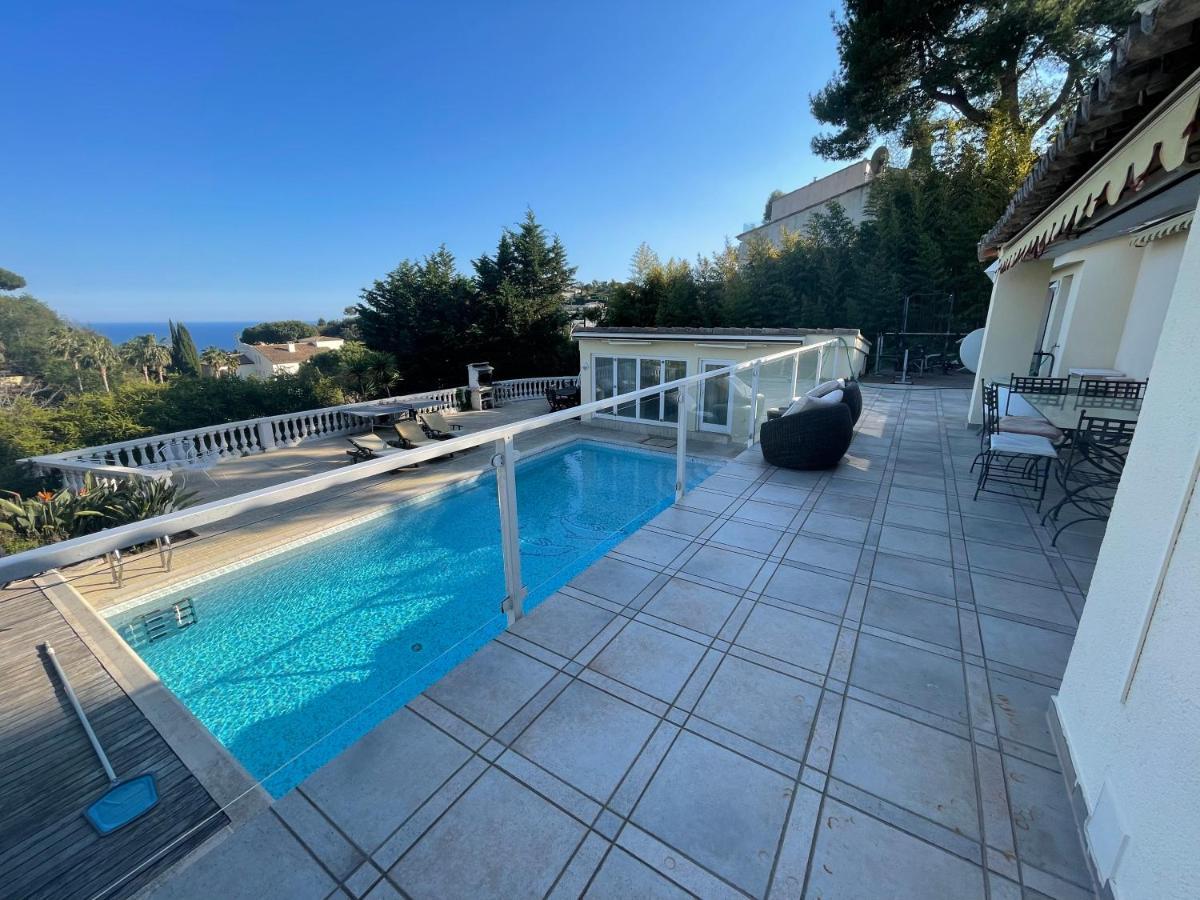 Villa Avec Piscine Vue Sur La Mer Cannes Exteriér fotografie