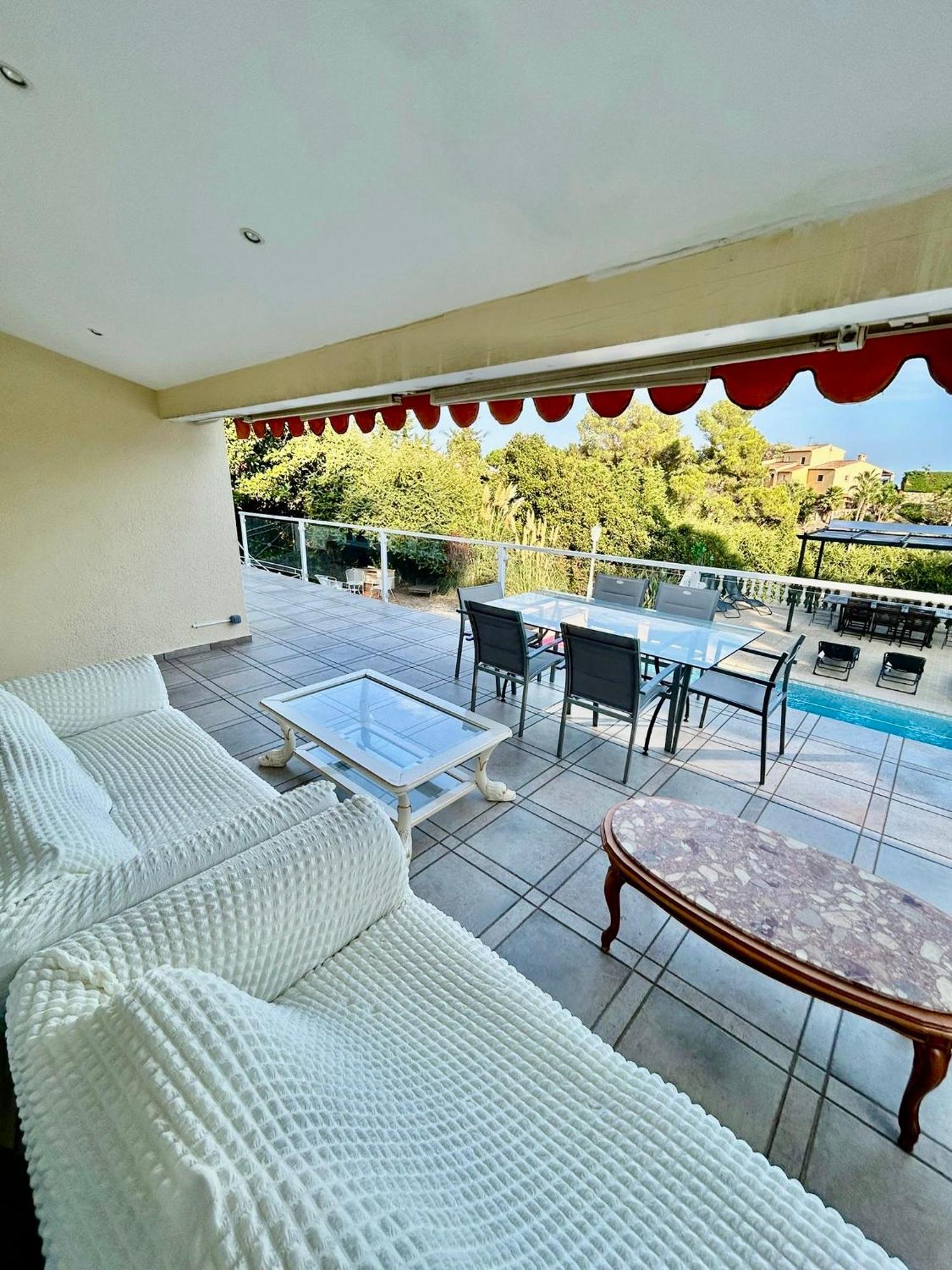 Villa Avec Piscine Vue Sur La Mer Cannes Exteriér fotografie