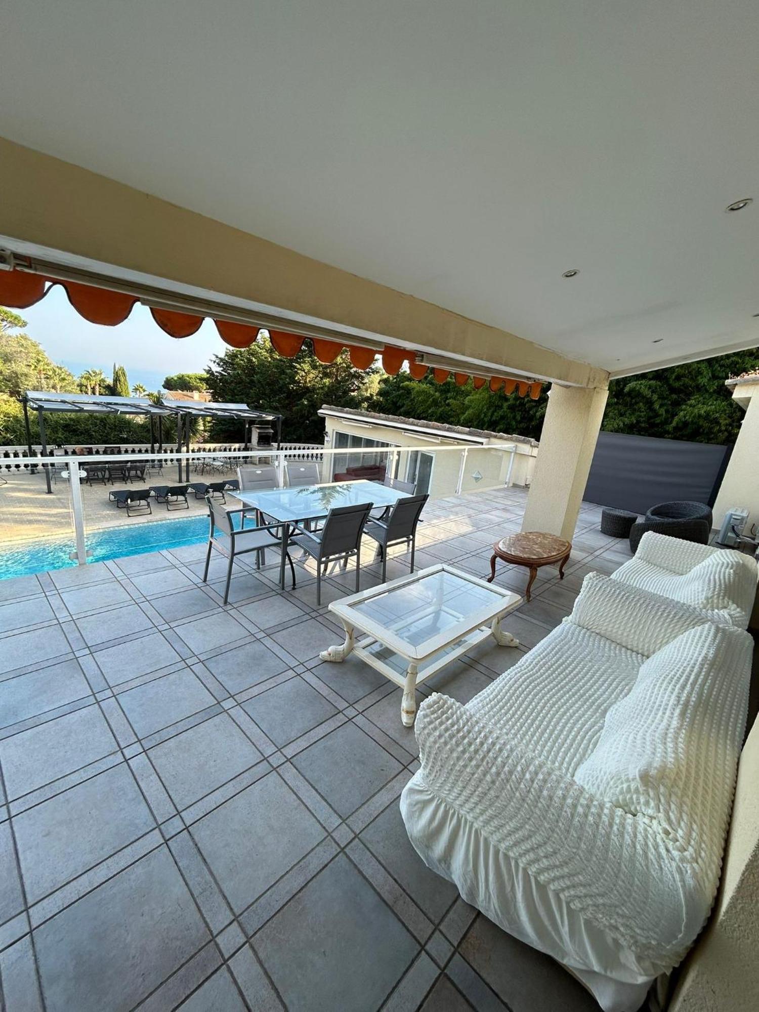 Villa Avec Piscine Vue Sur La Mer Cannes Exteriér fotografie